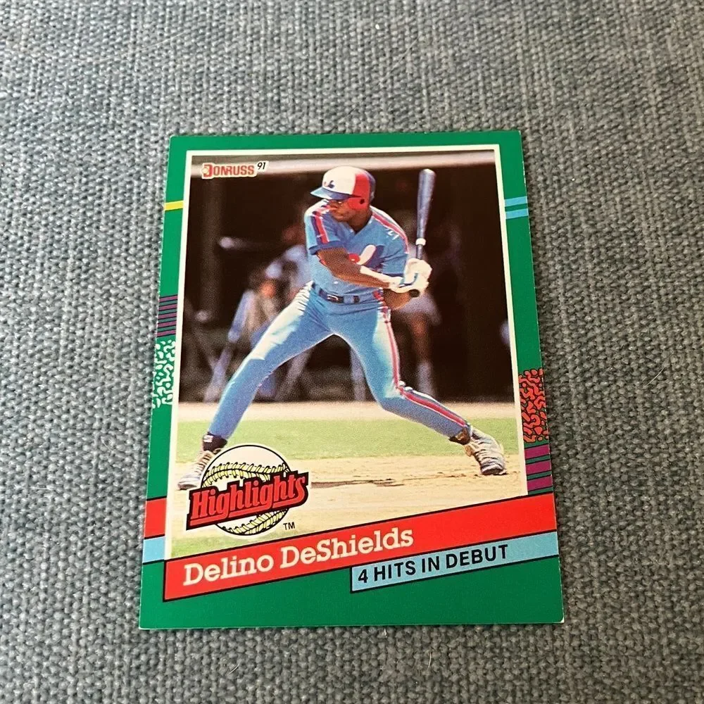 1991 Donruss Montreal Expos Highlights Baseball Card Trading Card
